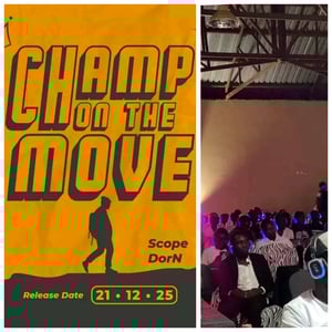 Champion on Move Album Officially Unveiled at Massive Listening Party in Adjumani Ruyo guest house. 