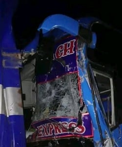 Three Accidents in the space of five days Baby coach crashed again 