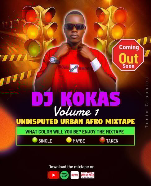 Undisputed urban afro mixtape vol 1 by Deejay kokas 