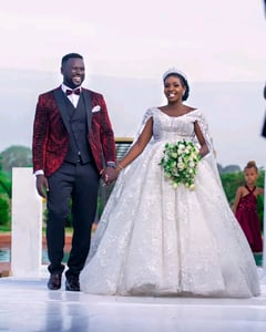 Cindy sanyu and prynce Okuyo celebrate their second Wedding Anniversary