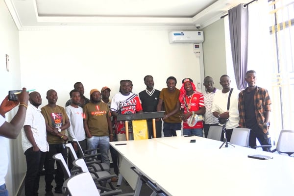 SUNDIATA THE MAYOR OF KIRABU ANNOUNCES THE NEW VENUE FOR HIS UPCOMING EVENT IN ARUA CITY. 