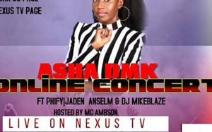 Asha DMK online concert will Be on 28/8/2020 live on Asha UG And Nexus TV Facebook Page