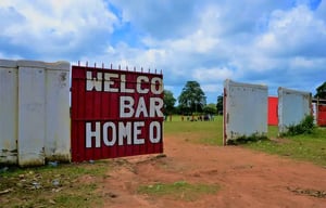 Barifa stadium facilities destroyed beyond recognition by unknown people