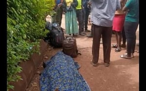 A pilgrim Dies shortly after  reaching Namugongo