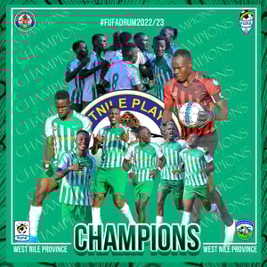 Westnile province clinched their first ever Fufa Drum title