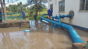 Mbarara to face Tap water crisis as River Rwizi floods pumping station