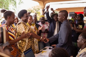 Madi okollo Artist are in Could nine (9) After receiving decent pay from Hon ANIKU JOANNE OKIA 