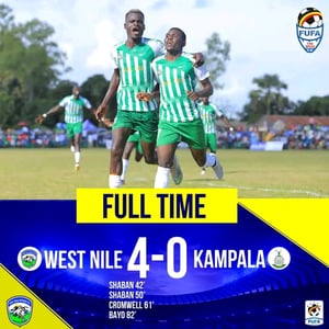 Westnile put 4 past Kampala province