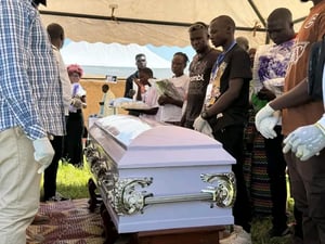 Machine Gun finally put to Rest at his last home 