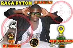 Raga python to stage a mega concert at Arua taxi park