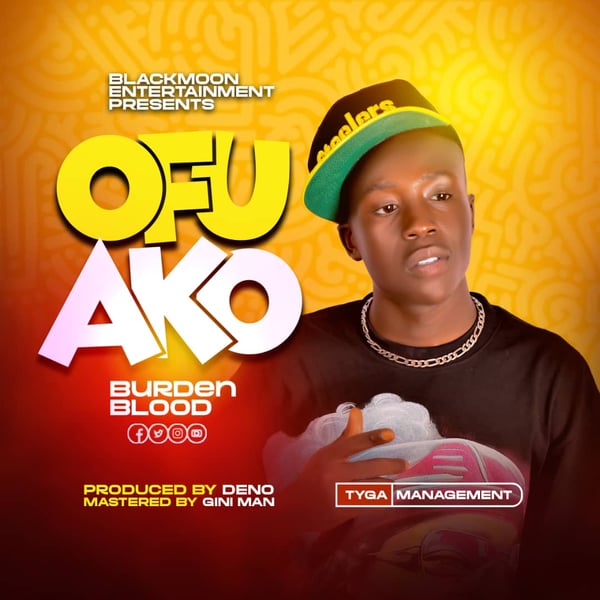 Burden Blood set to release his long awaited song OFU AKO at exactly 8pm.