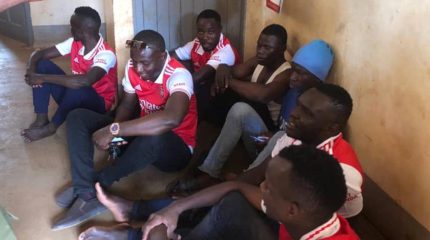 Arsenal fans arrested in Uganda while celebrating Manchester United victory