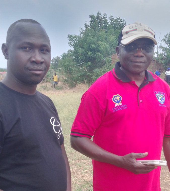 Hon Drito martine ventures into football talent naturing and Development in Madi okollo